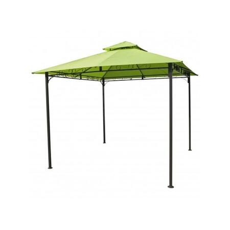 INTERNATIONAL CARAVAN Square Vented Canopy Gazebo, Light Green YF-3136B-LG